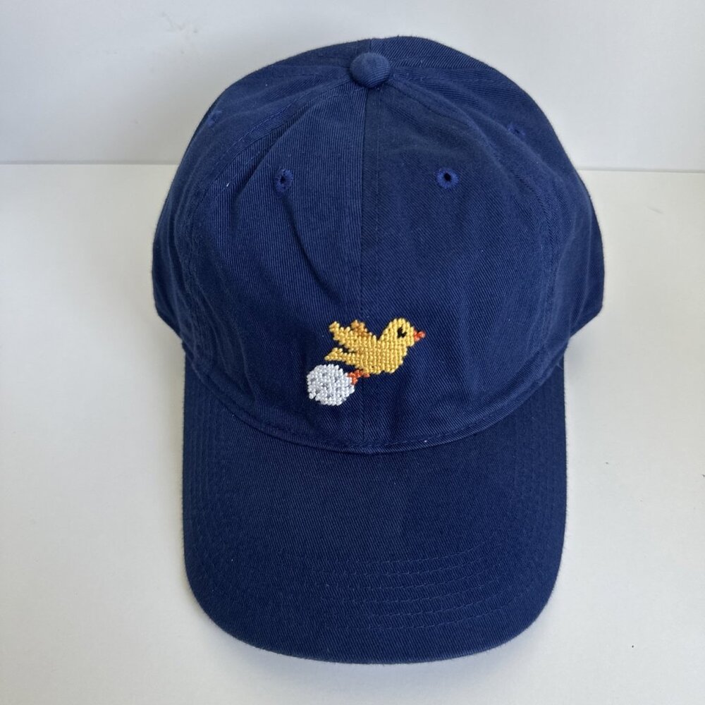 Smathers‎ and Branson Hat Adult Needlepoint Birdie Golf Dad Cap Strapback Prep